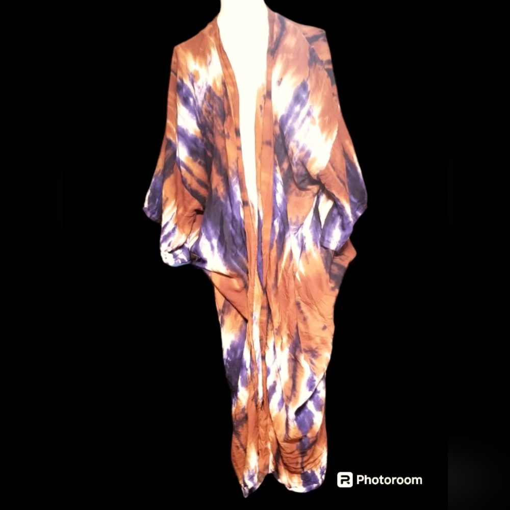 Bindya New York tie-die kimono S